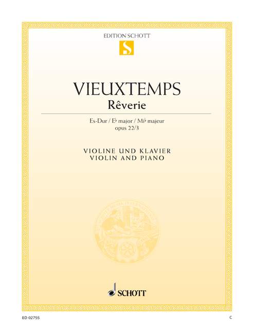 Vieuxtemps: Rêverie, Op. 22, No. 3