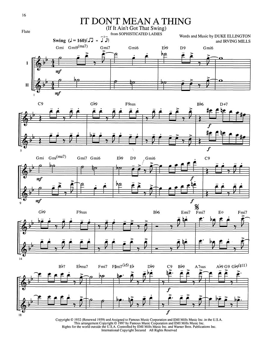 Great Jazz Duets - Flute