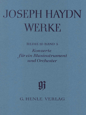 Haydn: Concertos for one Wind instrument and Orchestra