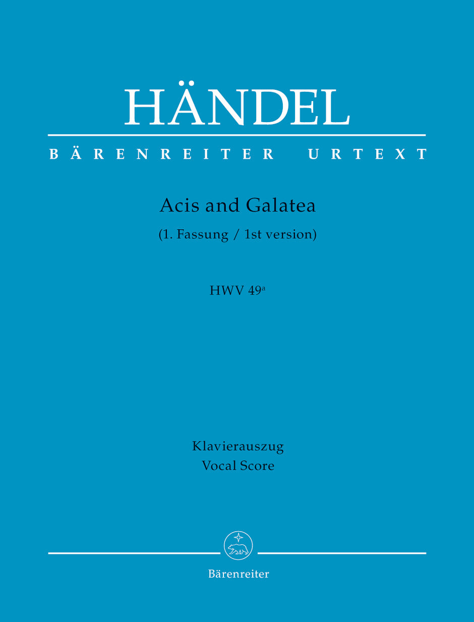 Handel: Acis and Galatea, HWV 49a – Ficks Music