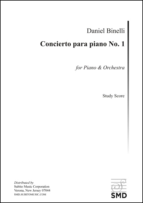 Binelli: Piano Concerto No. 1