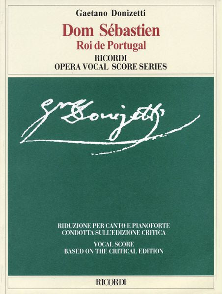 Donizetti: Dom Sébastien