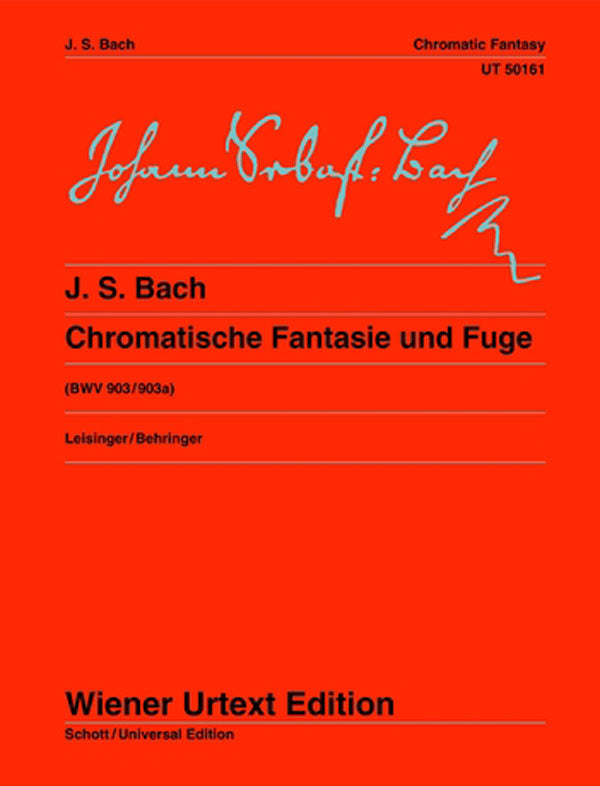 Bach: Chromatic Fantasy and Fugue in D Minor, BWV 903 and 903a