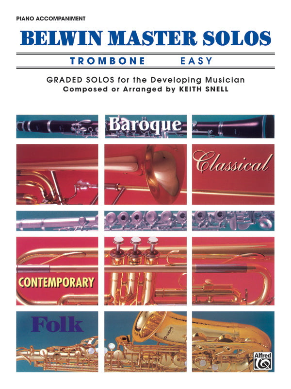 Belwin Master Solos - Trombone Easy