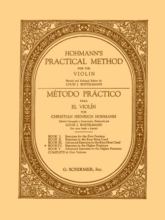Hohmann: Practical Violin Method - Book 4