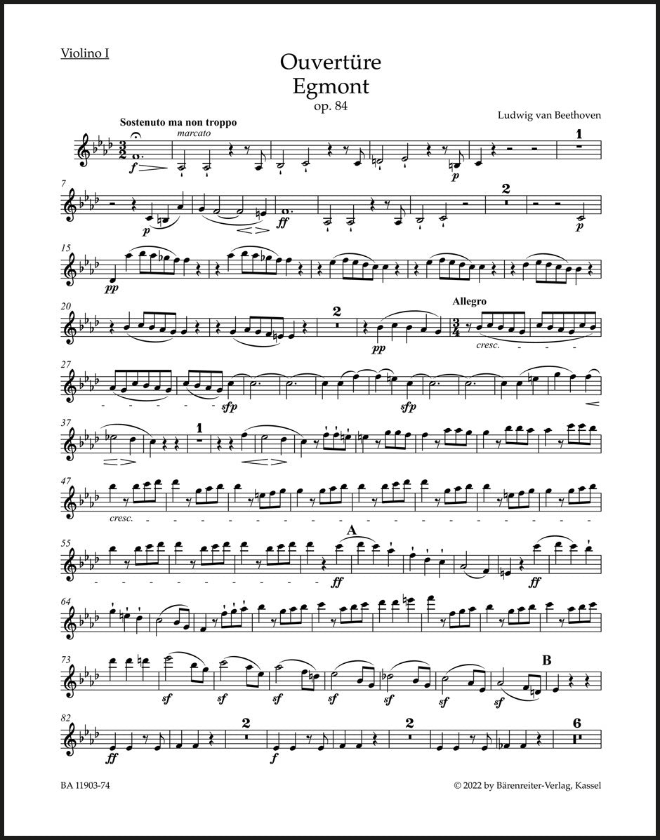 Beethoven: Egmont Overture, Op. 84