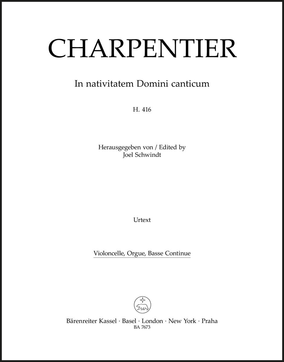 Charpentier: In nativitatem Domini canticum, H. 416