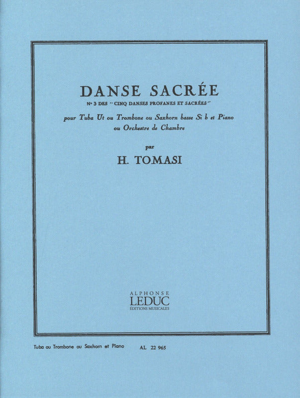 Tomasi: Danse sacrée