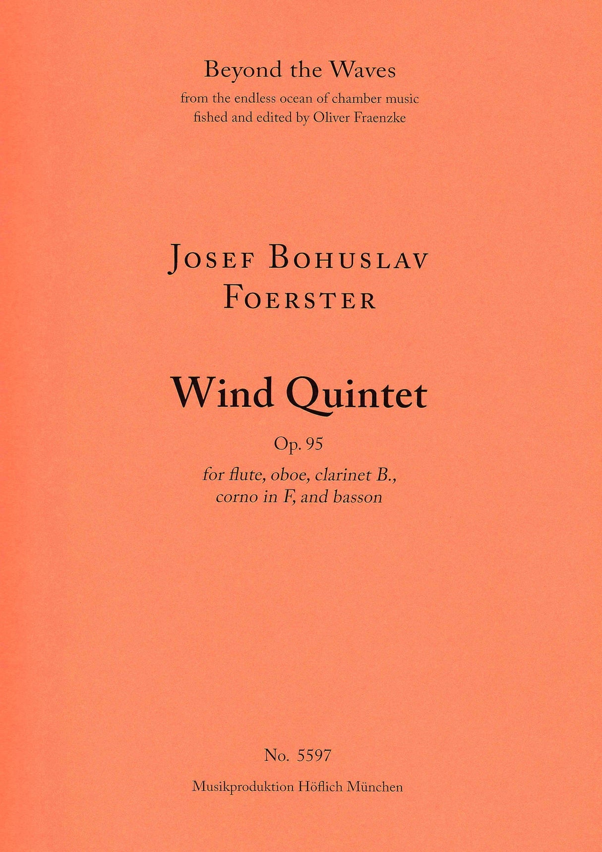 Foerster: Wind Quintet, Op. 95