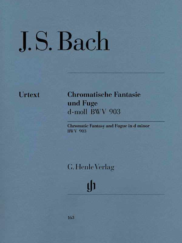 Bach: Chromatic Fantasy and Fugue in D Minor, BWV 903 and 903a