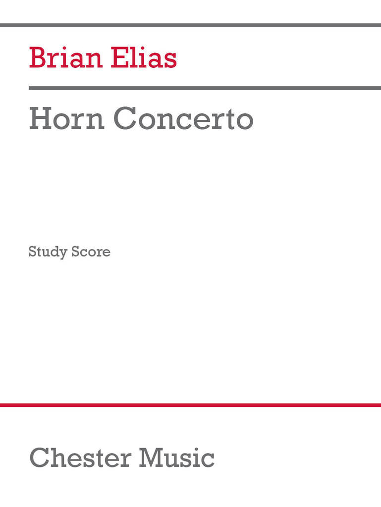 Elias: Horn Concerto