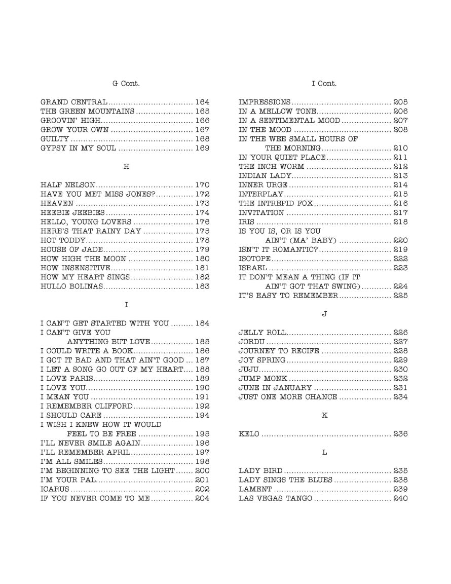 The Real Book – Volume 1 (E-flat Edition)