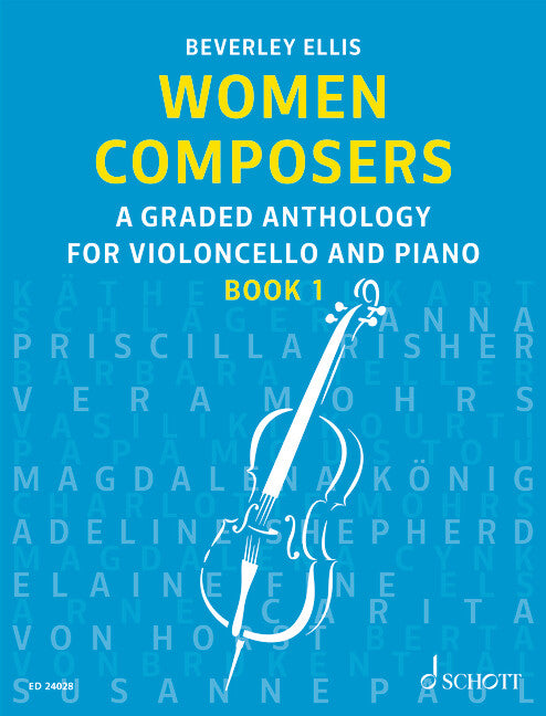 Women Composers for Cello - Volume 1 (Grages 1-5)