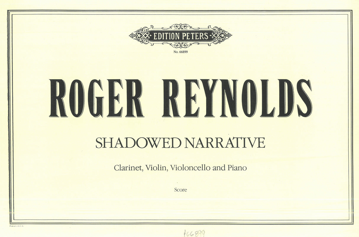 Reynolds: Shadowed Narrative