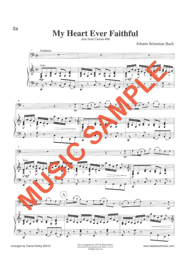 20 Sacred & Spiritual Solos (for cello or bassoon, and piano)