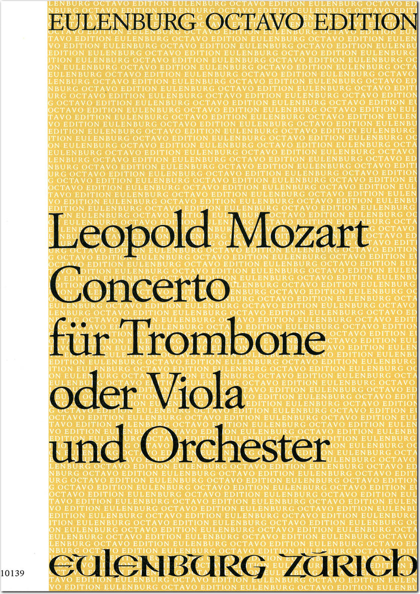 L. Mozart: Trombone (or Viola) Concerto