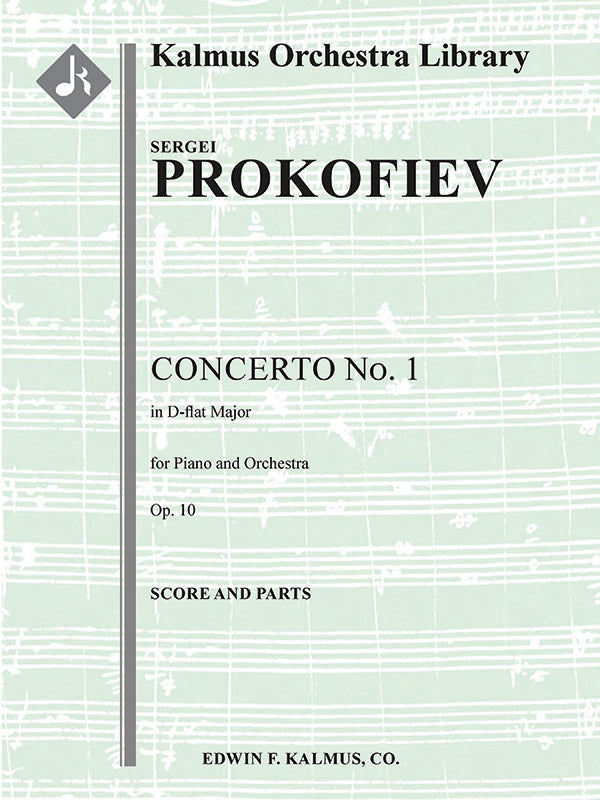 Prokofiev: Piano Concerto No. 1 in D-flat Major, Op. 10