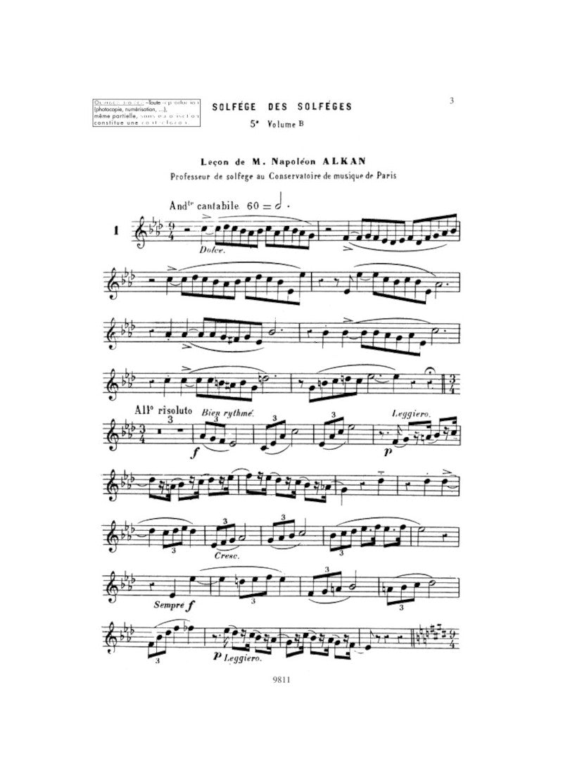 Solfège des Solfèges - Volume 5B