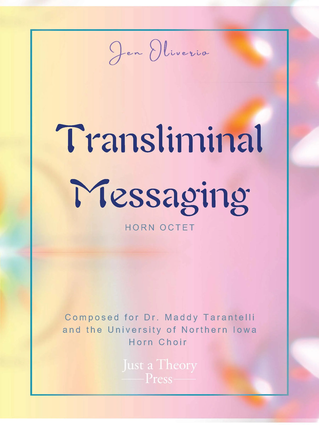 Oliverio: Transliminal Messaging
