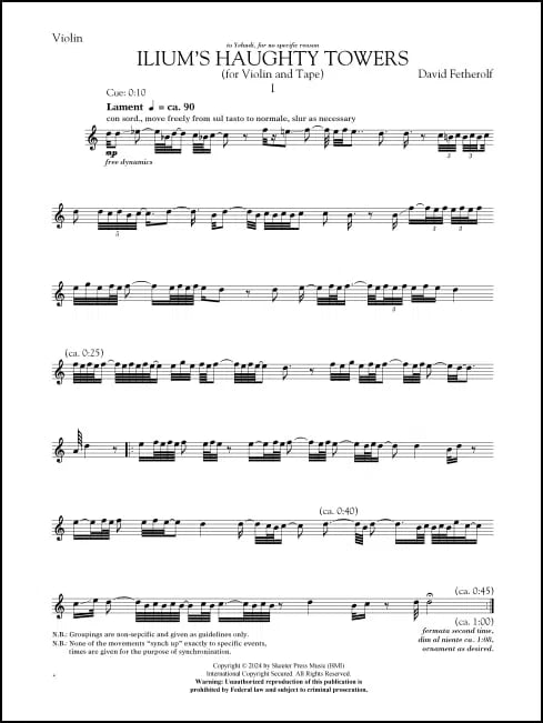 Fetherolf: Ilium's Haughty Towers