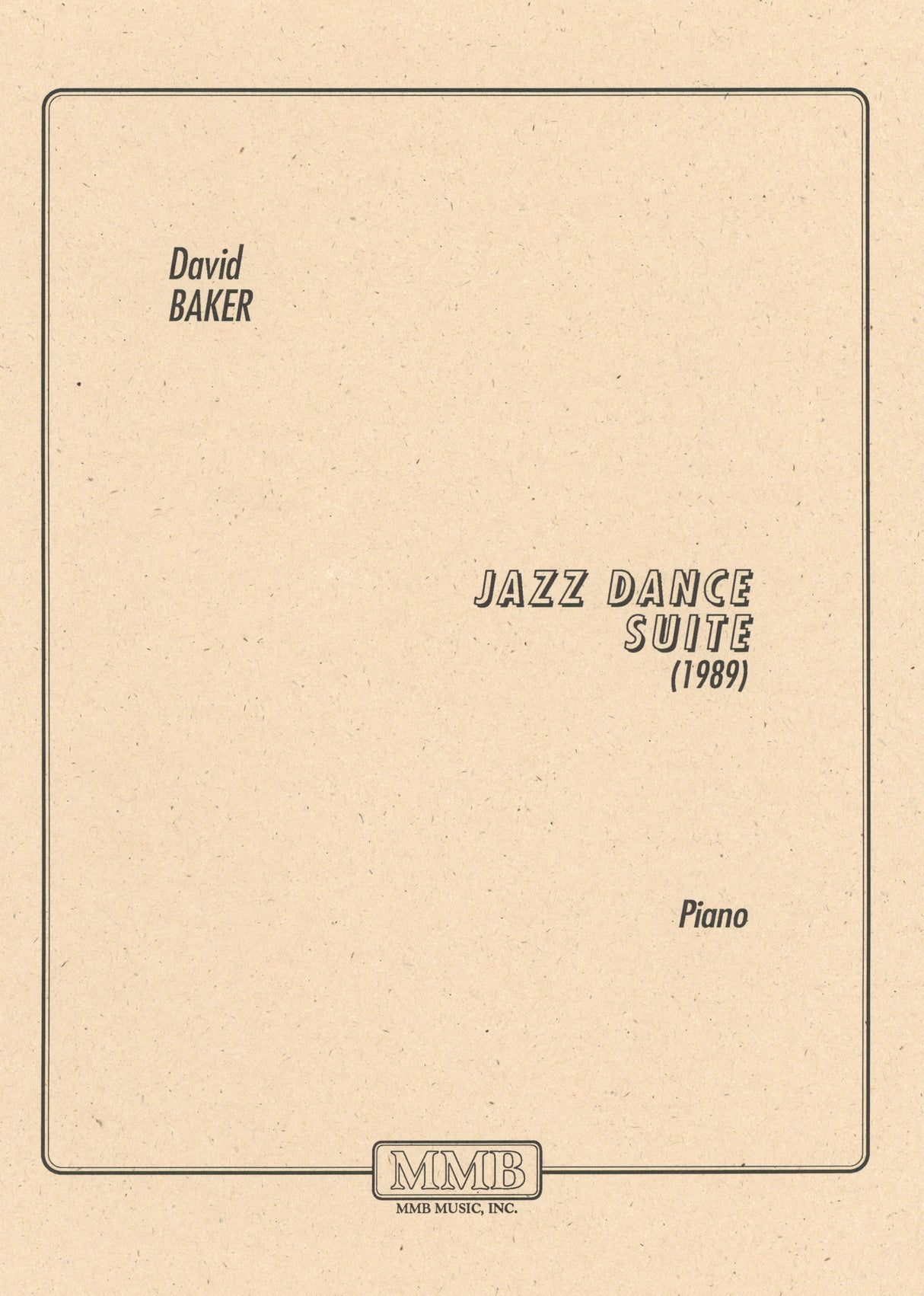 Baker: Jazz Dance Suite