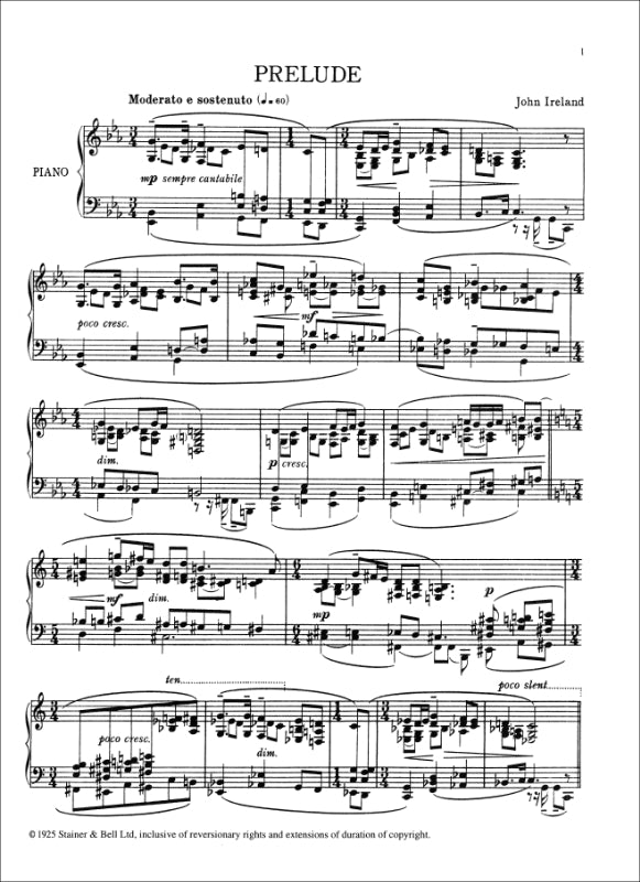 Ireland: The Collected Works for Piano - Volume 3