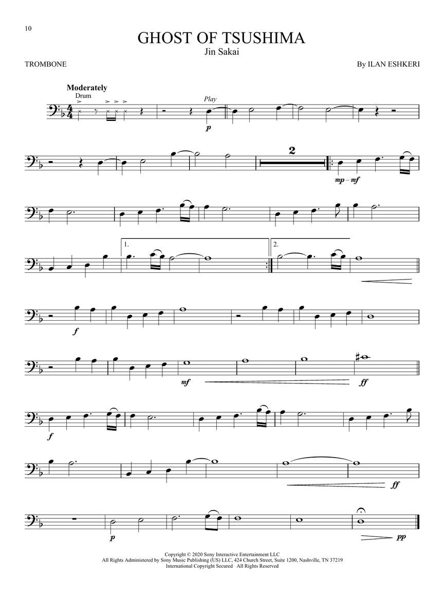 Popular Video Game Music - Trombone