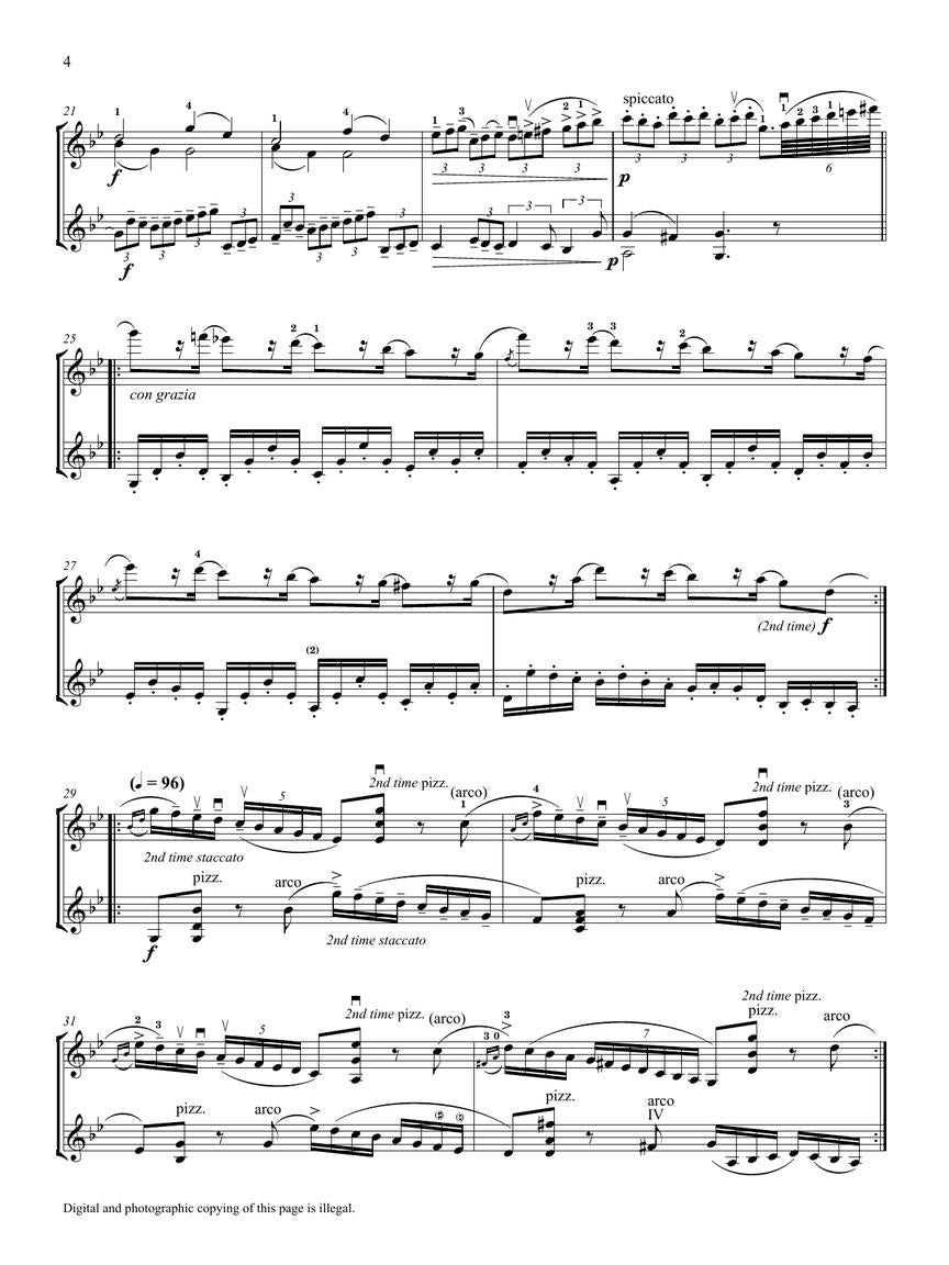 Handel-Halvorsen: Passacaglia (arr. for two violins by Heifetz)