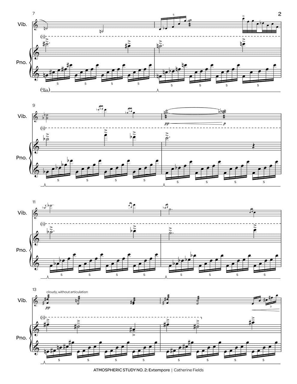 Fields: Atmospheric Study No. 2 ("Extempore")