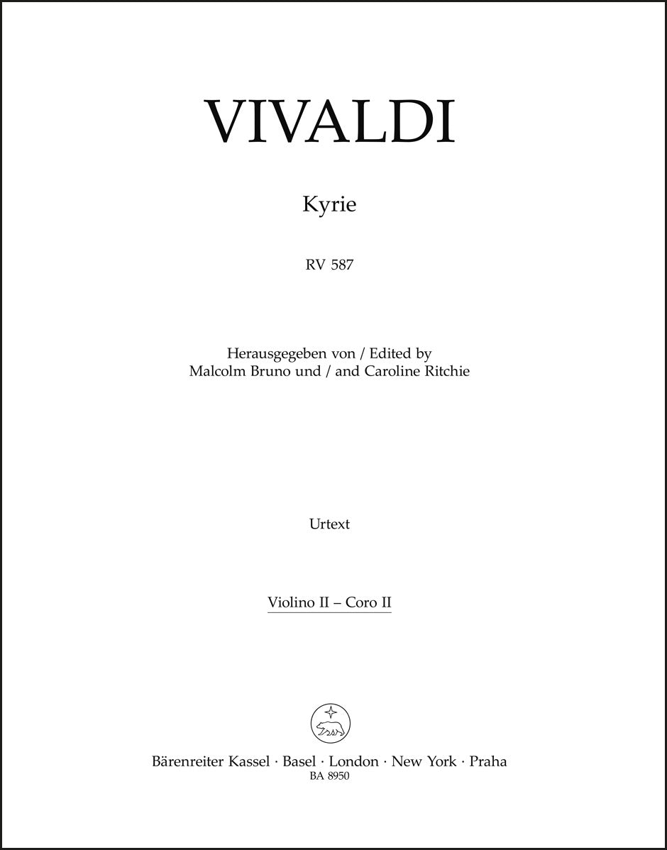 Vivaldi: Kyrie, RV 587