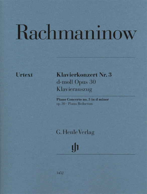 Rachmaninoff: Piano Concerto No. 3 in D Minor, Op. 30