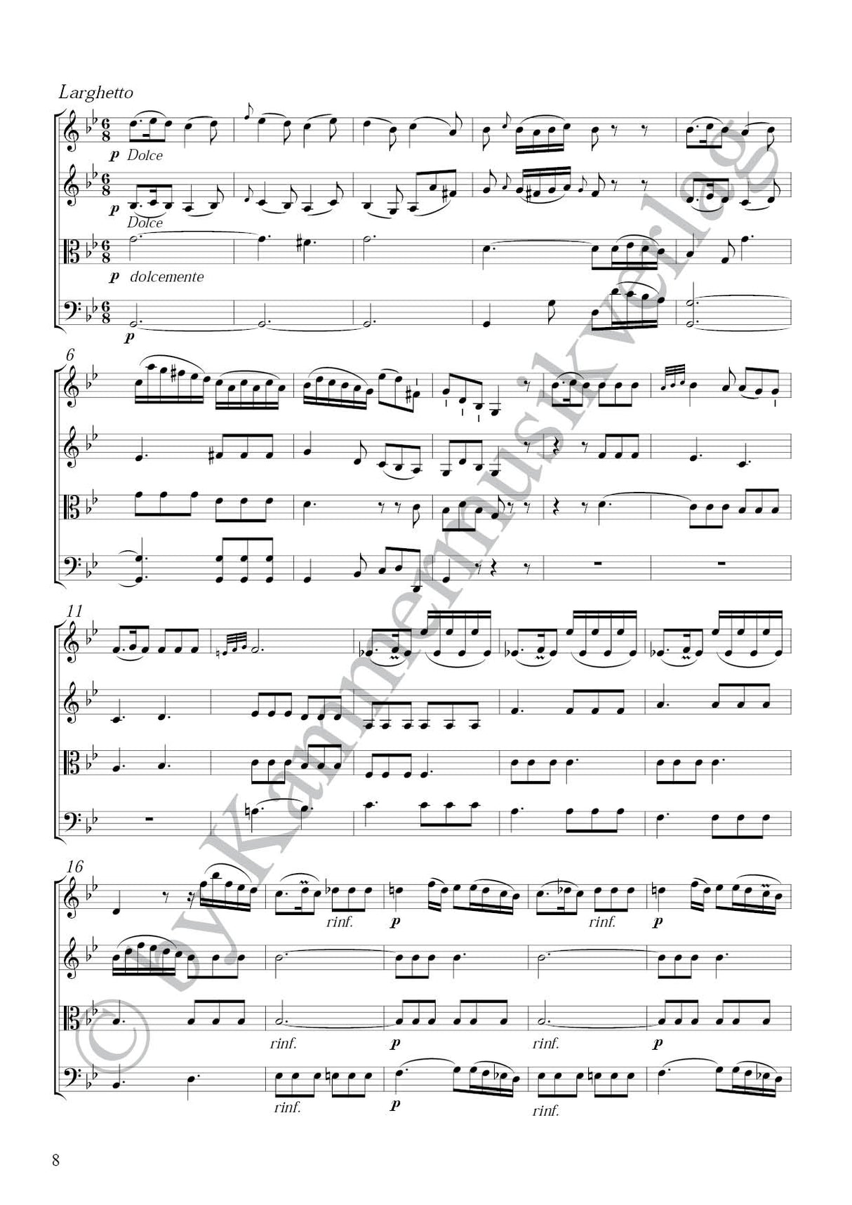 Boccherini: String Quartet in D Minor, G 172, Op. 9, No. 2