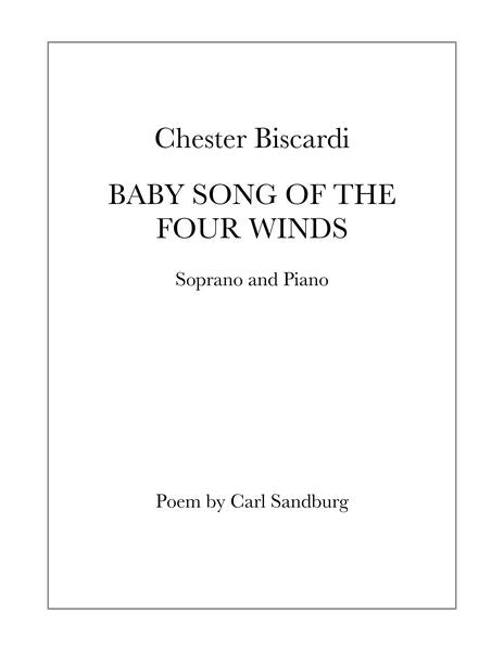 Biscardi: Baby Song of the Four Winds