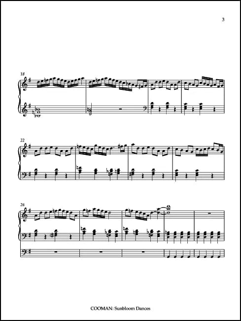 Cooman: Sunbloom Dances