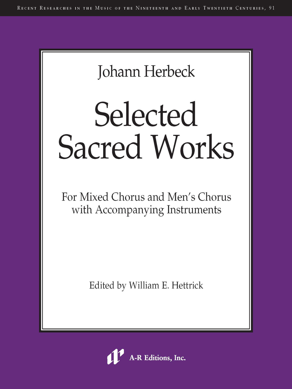 Herbeck: Selected Sacred Works