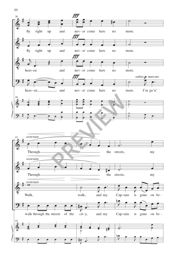 Walk through the Streets of the City (arr. for SATB)