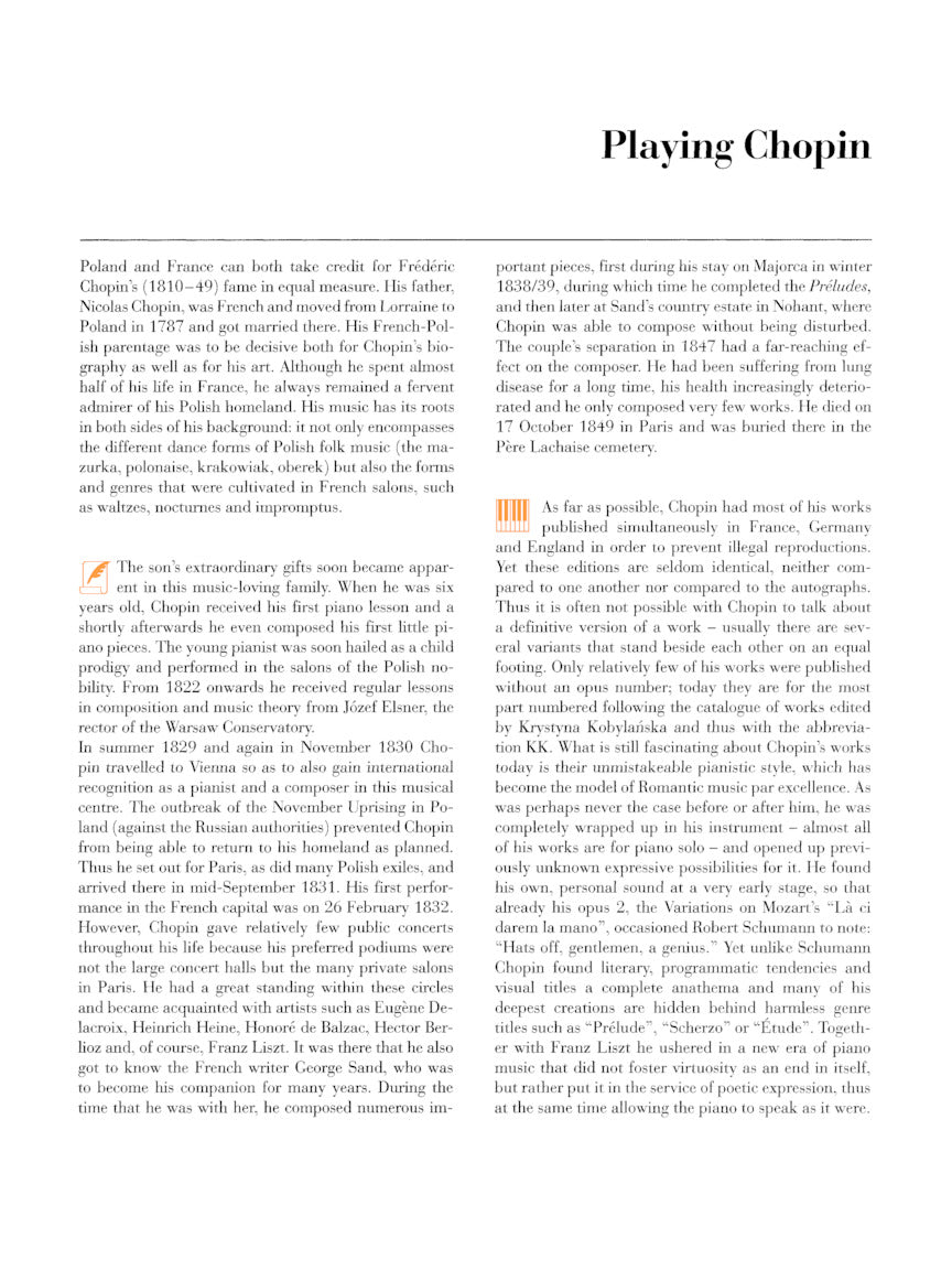 Chopin: At the Piano