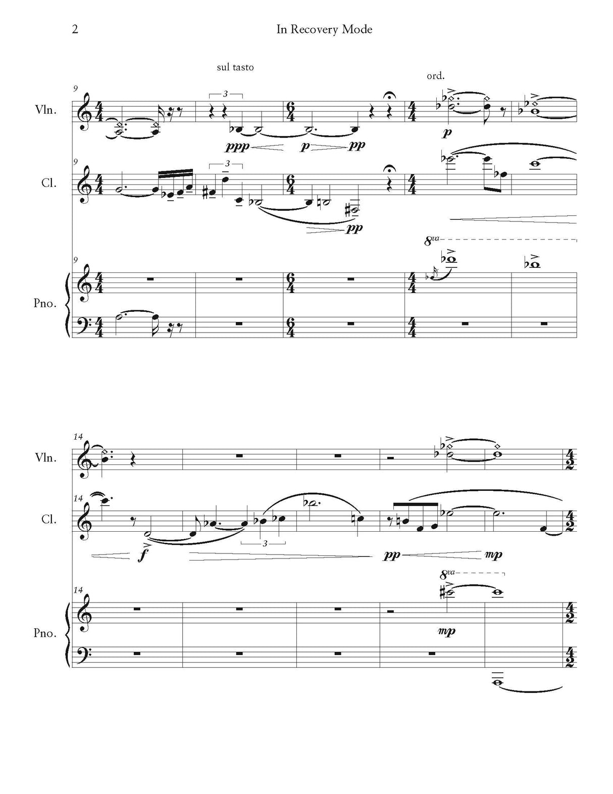 H. Biggs: In Recovery Mode