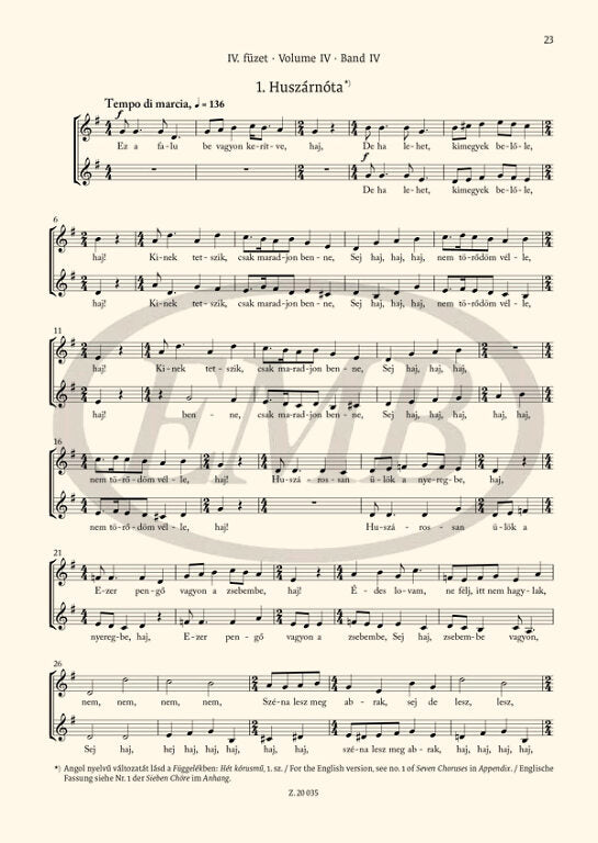 Bartók: Choral Works for Children's and Female Voices