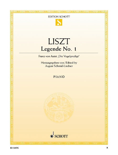 Liszt: Légende No. 1, S. 175
