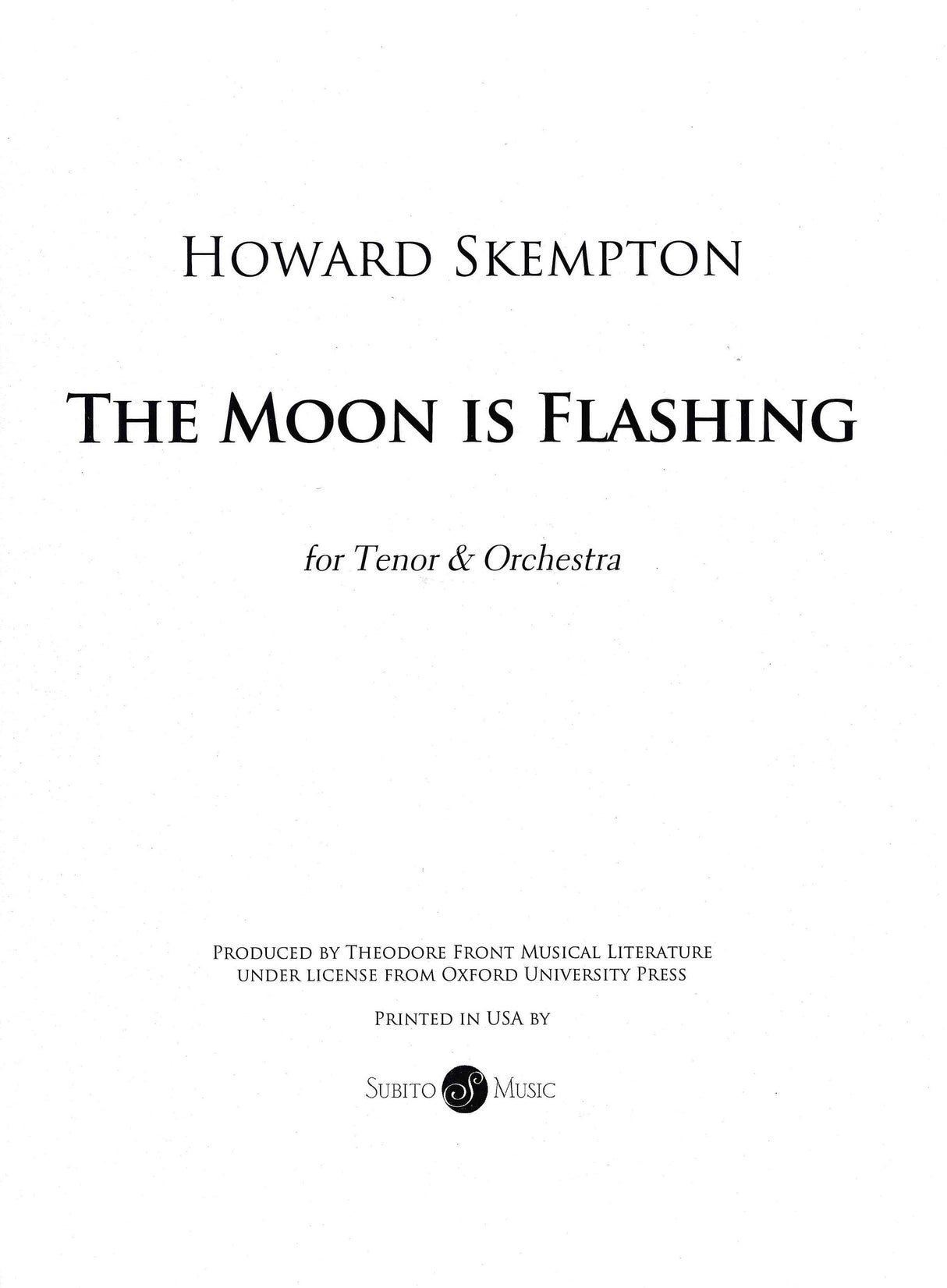 Skempton: The Moon Is Flashing