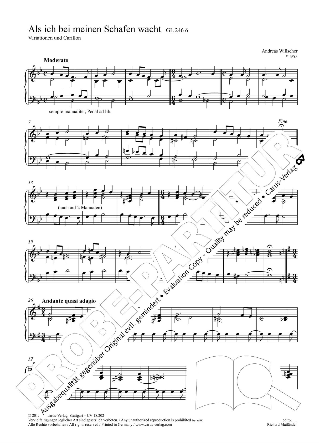 Chorale Preludes for Organ - Volume 1 (Advent and Christmas)