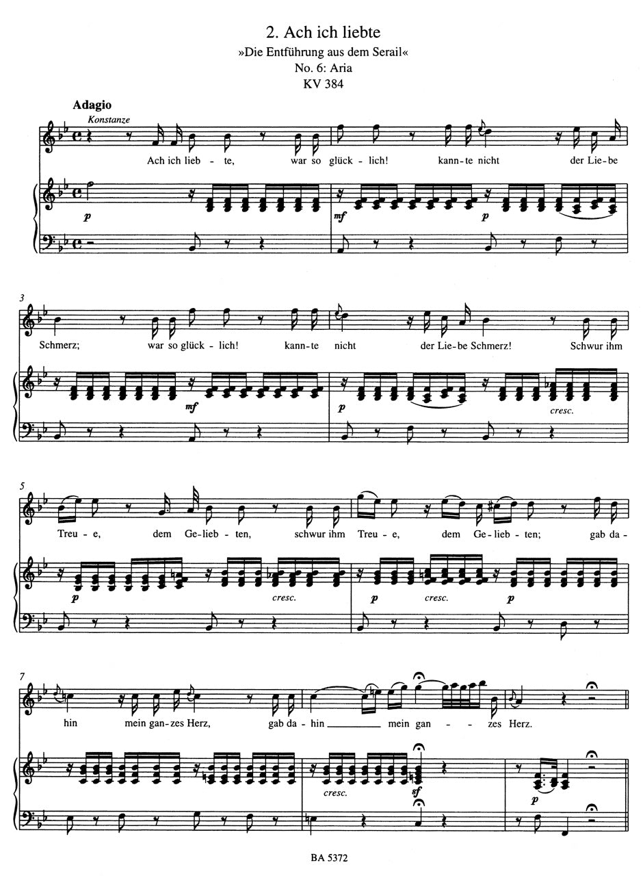 Mozart: The Aria Book - Volume 2