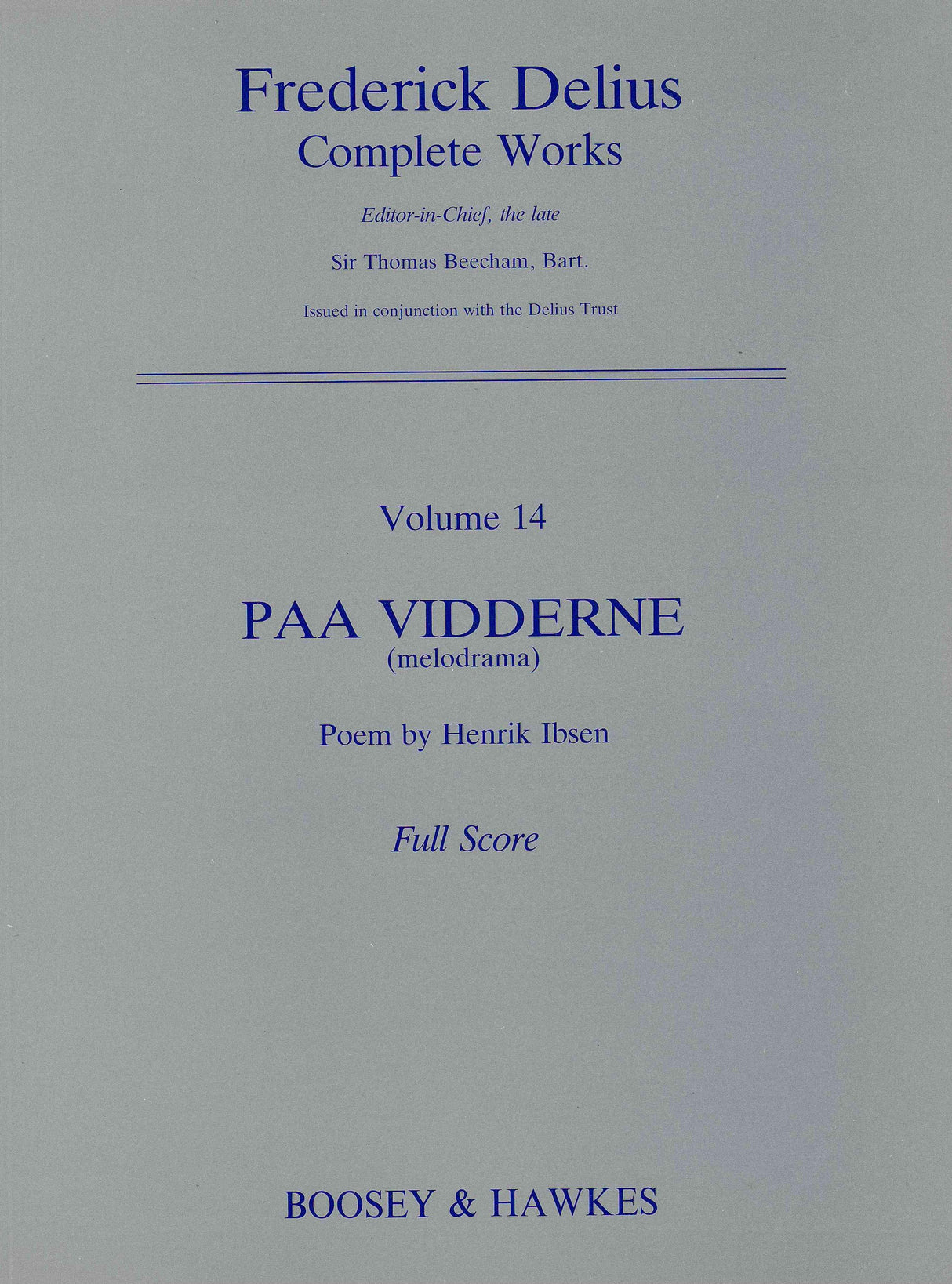 Delius: Paa Vidderne
