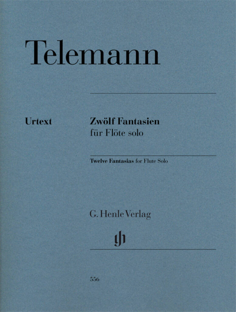 Telemann: Twelve Fantasias for Flute, TWV 40:2-13