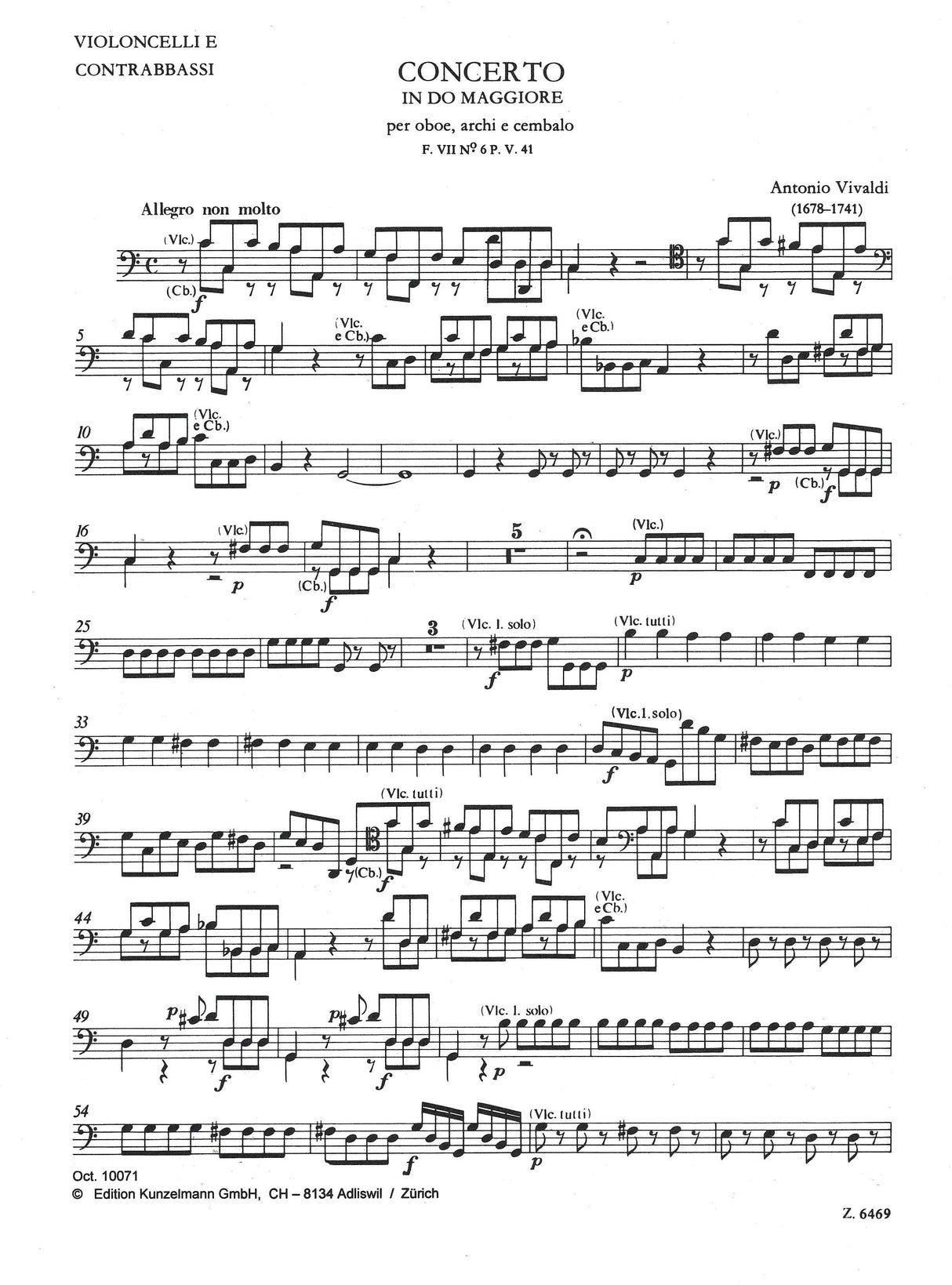 Vivaldi: Oboe Concerto in C Major, RV 447