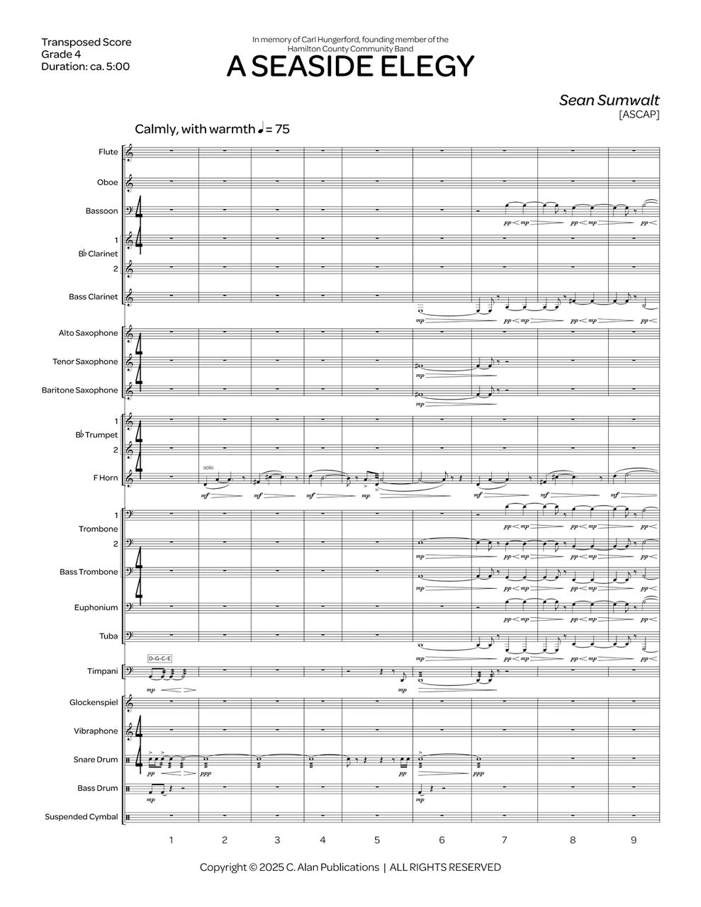 Sumwalt: A Seaside Elegy