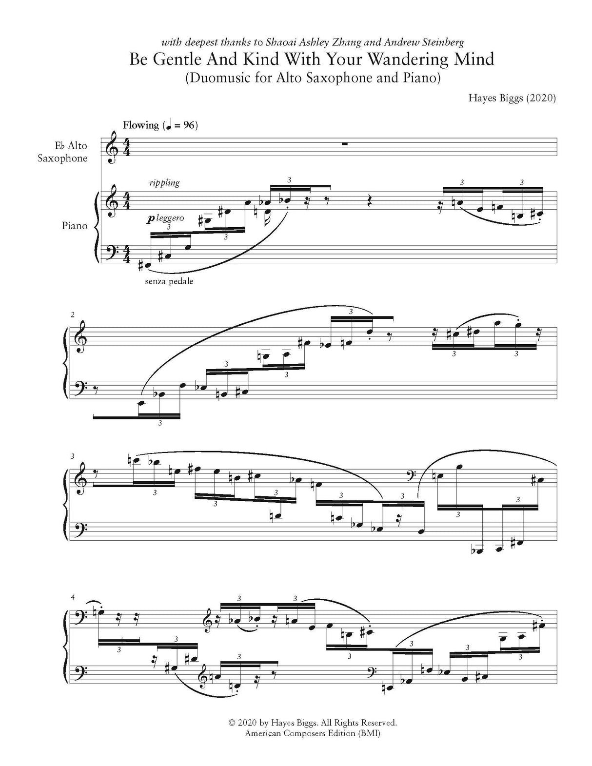 H. Biggs: Be Gentle and Kind with Your Wandering Mind