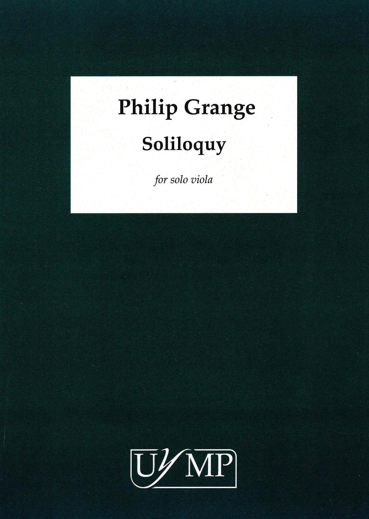 Grange: Soliloquy