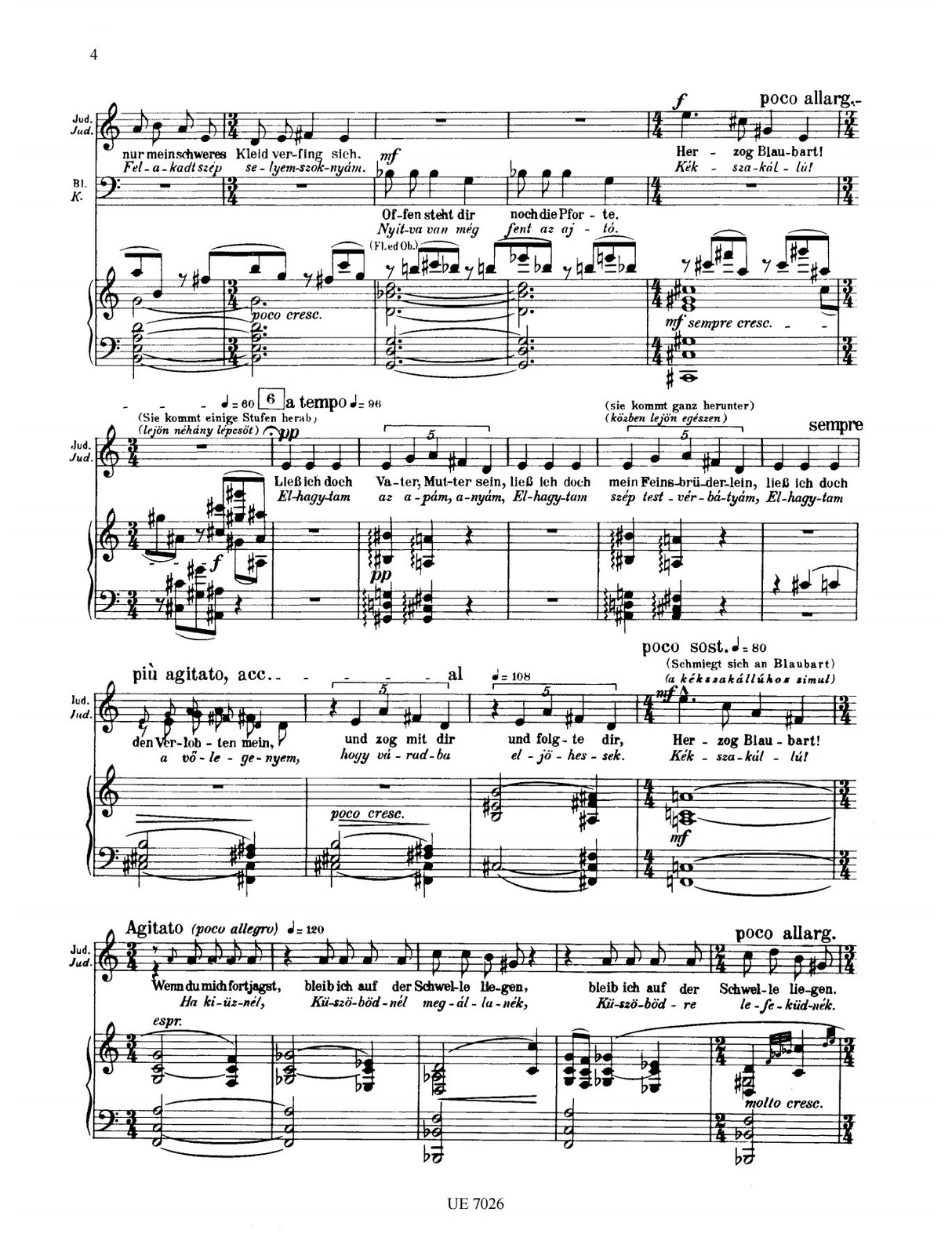 Bartók: Bluebeard's Castle, Op. 11